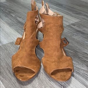 Brown madden heels